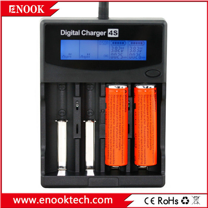 Smart 4 khe AA AAA Bộ sạc pin DC3.6V / 3.7V Bộ sạc pin sạc lại