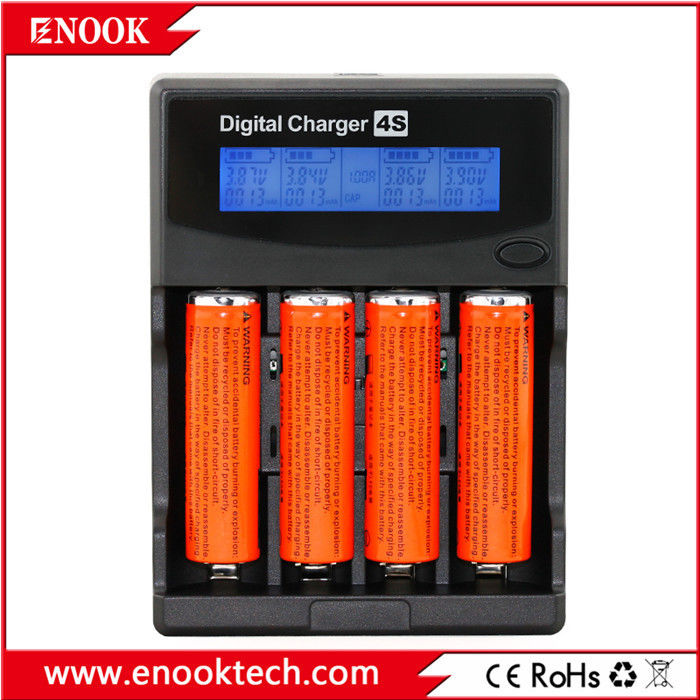 Smart 4 khe AA AAA Bộ sạc pin DC3.6V / 3.7V Bộ sạc pin sạc lại