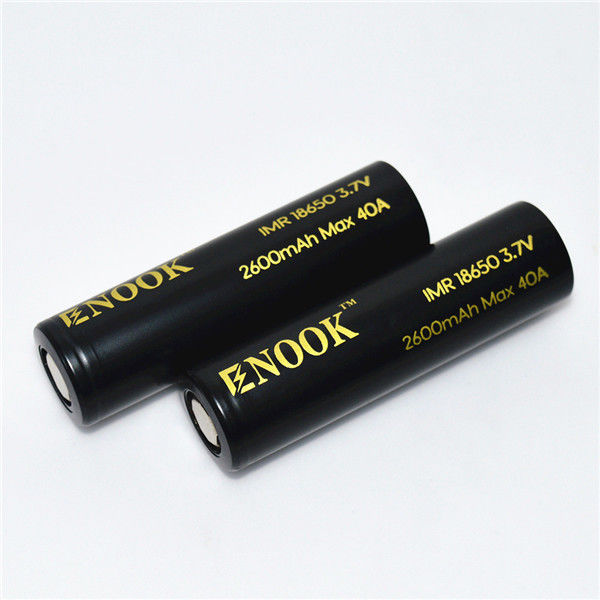 Enook tốc độ xả cao 18650 pin cầu Enook 18650 2600mAh 40A 18650 pin lithium ion