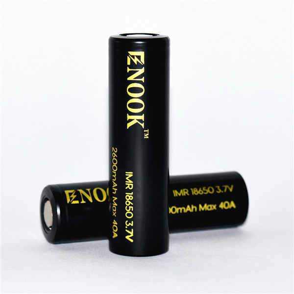 Enook tốc độ xả cao 18650 pin cầu Enook 18650 2600mAh 40A 18650 pin lithium ion