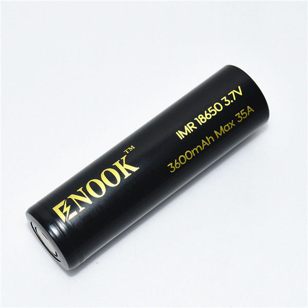 Tốc độ xả cao 3600mAh Max 35A 18650 pin sạc lại 3.7V Lithium ion pin
