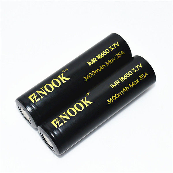 Tốc độ xả cao 3600mAh Max 35A 18650 pin sạc lại 3.7V Lithium ion pin