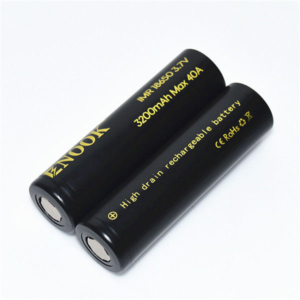 Sản xuất 3.7V pin sạc Enook 18650 3200mAh MAX 30A Cdr20 pin lithium Li-ion