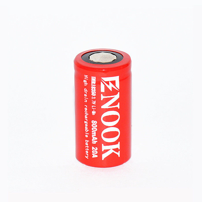 Ứng dụng sạc IMR pin Li-ion 800mAh 20amp 18350 pin Li Mn cho đèn pin