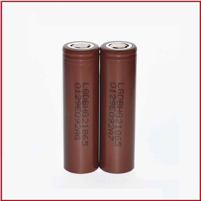 Nguồn gốc HG2 20A 18650 pin pin phẳng trên 3,7 V 3000mah pin lithium ion