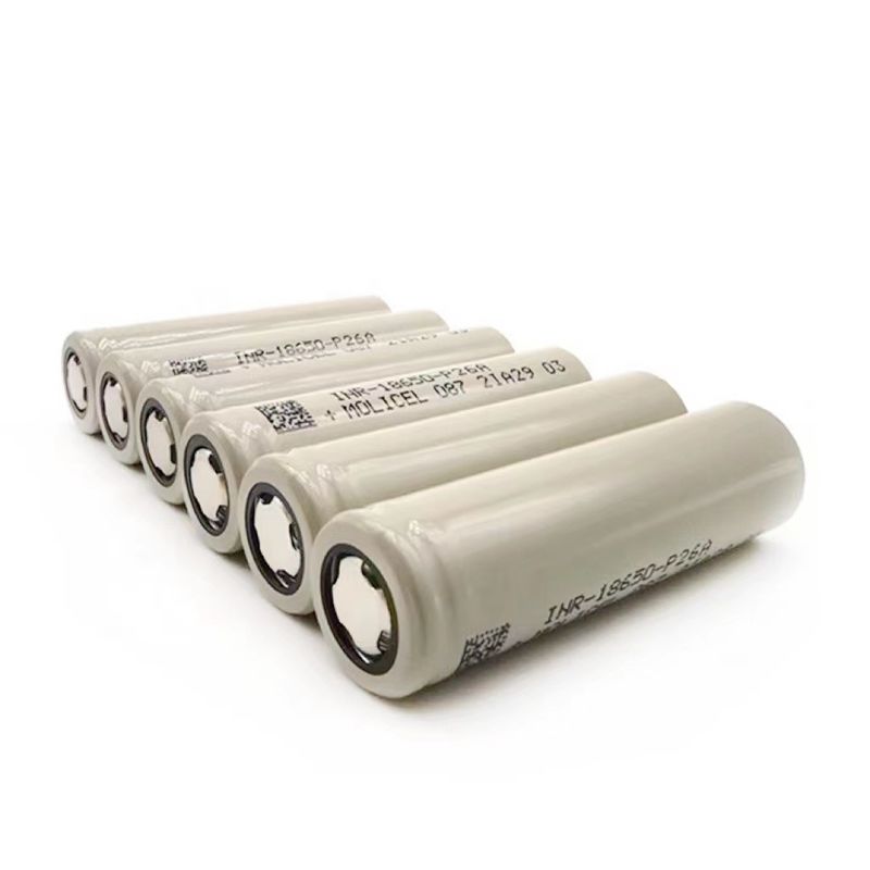 Sản phẩm bán buôn pin hiệu suất cao 3.7v I Molicel 3.7v 2600mah 18650 P26A Pin sạc cho thiết bị điện tử tiêu dùng
