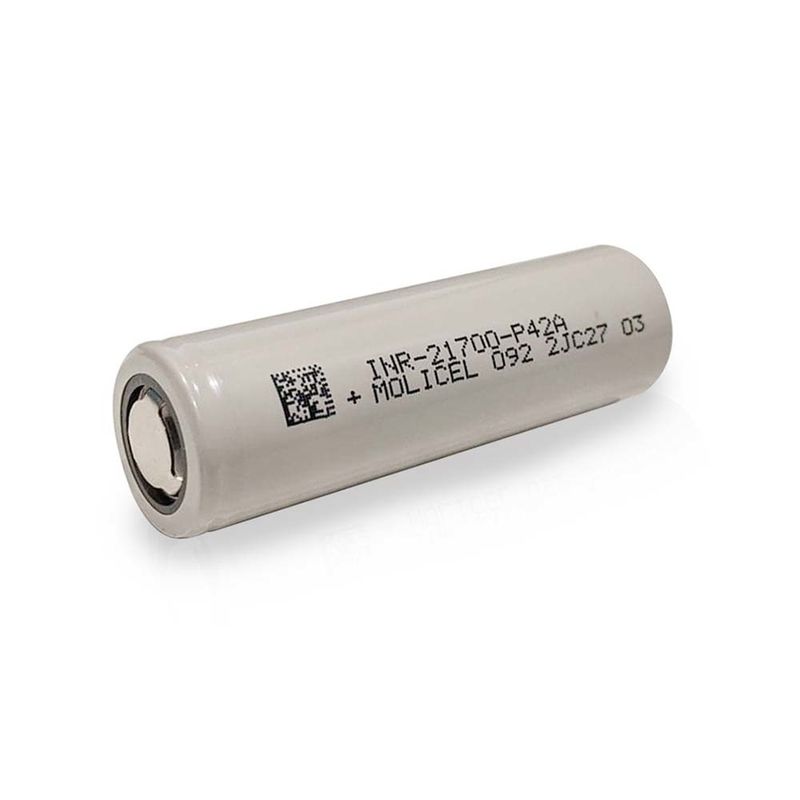 P42A Molicel Capacity High 21700 Li Ion Battery 3.7v Lithium Battery NCM Cell 4200mAh Đồ chơi điện 100% chính hãng