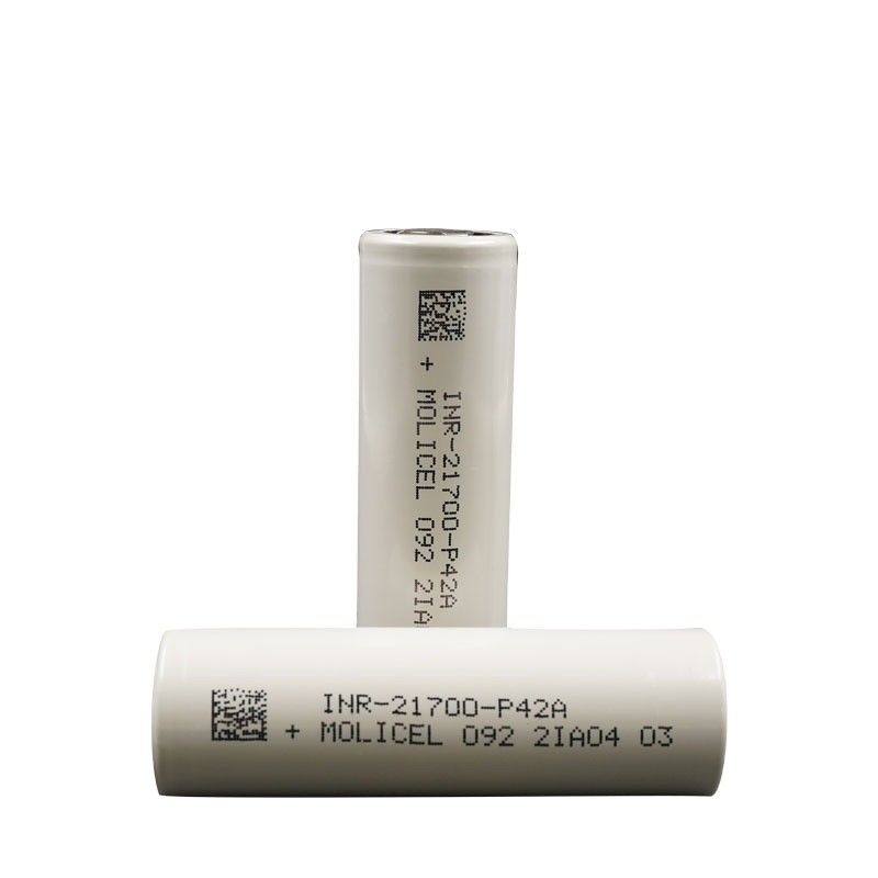 P42A Molicel Capacity High 21700 Li Ion Battery 3.7v Lithium Battery NCM Cell 4200mAh Đồ chơi điện 100% chính hãng