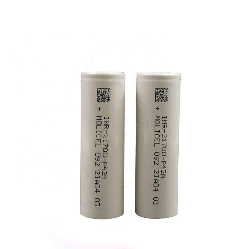 P42A Molicel Capacity High 21700 Li Ion Battery 3.7v Lithium Battery NCM Cell 4200mAh Đồ chơi điện 100% chính hãng