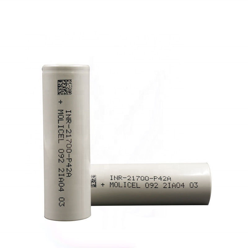 P42A Molicel Capacity High 21700 Li Ion Battery 3.7v Lithium Battery NCM Cell 4200mAh Đồ chơi điện 100% chính hãng