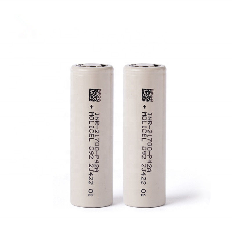 Molicel P42A pin Lithium Ion Cell 4200mAh 45A 3.7V 21700 pin Li Ion