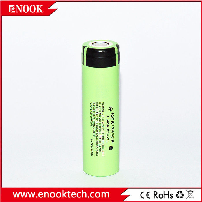Hiệu suất lưu trữ tuyệt vời Pin Li-ion NCR18650B pin lithium 3400mah cho 18650B với 3,7v cho bộ pin