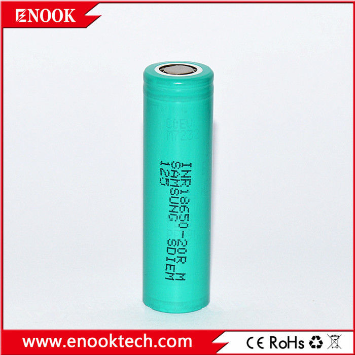 Trong kho 18650 samsung 20R 3.7v 2000mah 18650 Lithium pin Li-ion sạc cho gói pin