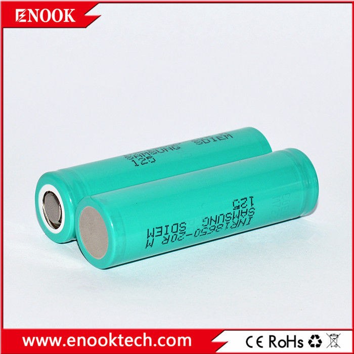 Trong kho 18650 samsung 20R 3.7v 2000mah 18650 Lithium pin Li-ion sạc cho gói pin