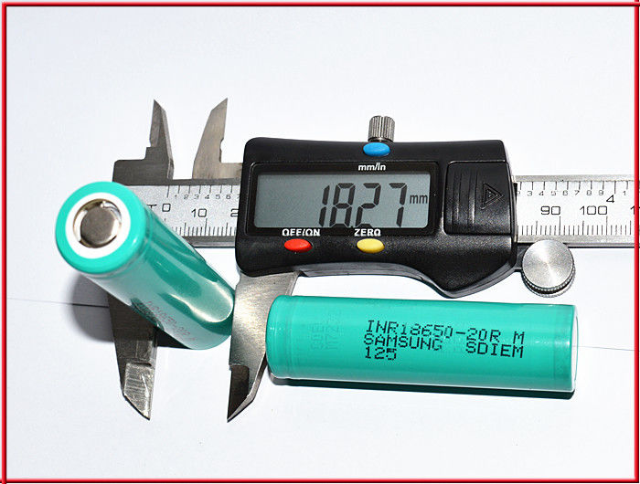 Trong kho 18650 samsung 20R 3.7v 2000mah 18650 Lithium pin Li-ion sạc cho gói pin