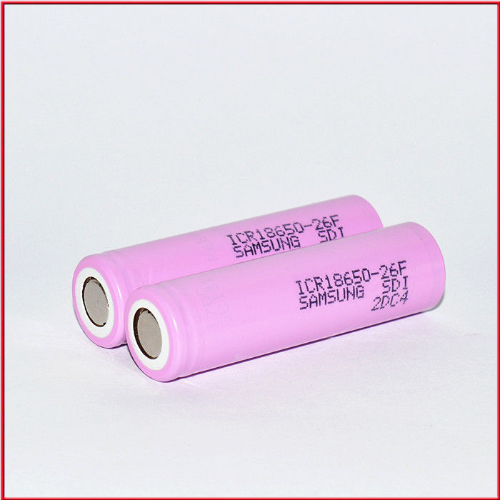 Bộ pin sạc 18650 có thể sạc lại 3.7V 2600mah 18650 pin Li Ion cho đèn pin
