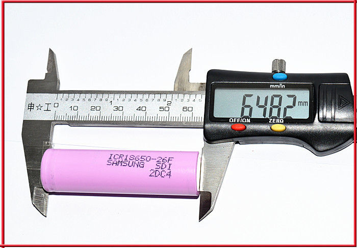 SAM ICR18650 26F 2600mAh 26JM 26J 26H 3.6V 18650 2600mAh pin lithium 510 pin dây