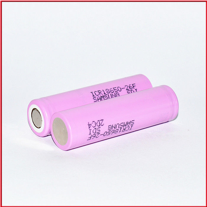 SAM ICR18650 26F 2600mAh 26JM 26J 26H 3.6V 18650 2600mAh pin lithium 510 pin dây