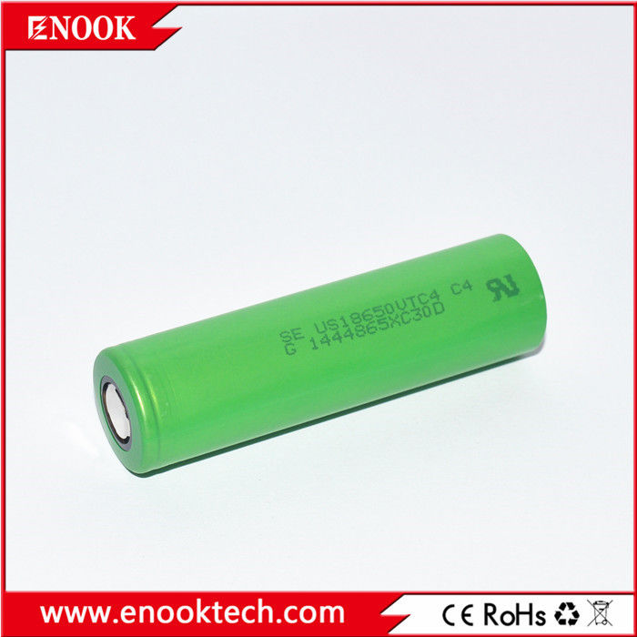 bán buôn pin xe đạp điện 3.6V 18650 US18650VTC4 2100mAh 18650 30A Max Sạc liên tục pin máy kéo cho Sony