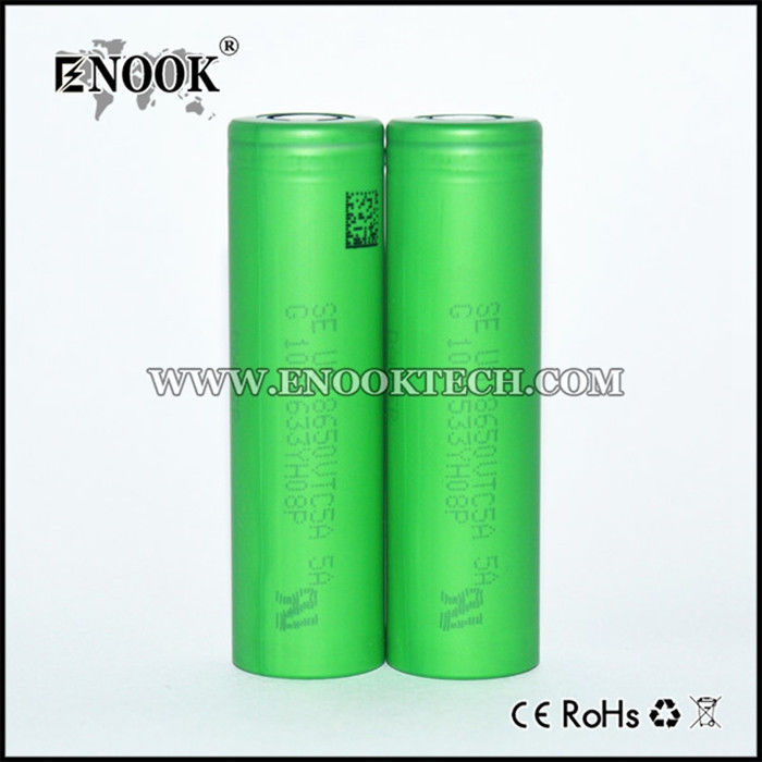 Thông số kỹ thuật của pin Vtc5 2600mAh bán buôn trong pin sạc ion 3.7V 18650 pin