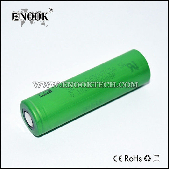 Thông số kỹ thuật của pin Vtc5 2600mAh bán buôn trong pin sạc ion 3.7V 18650 pin