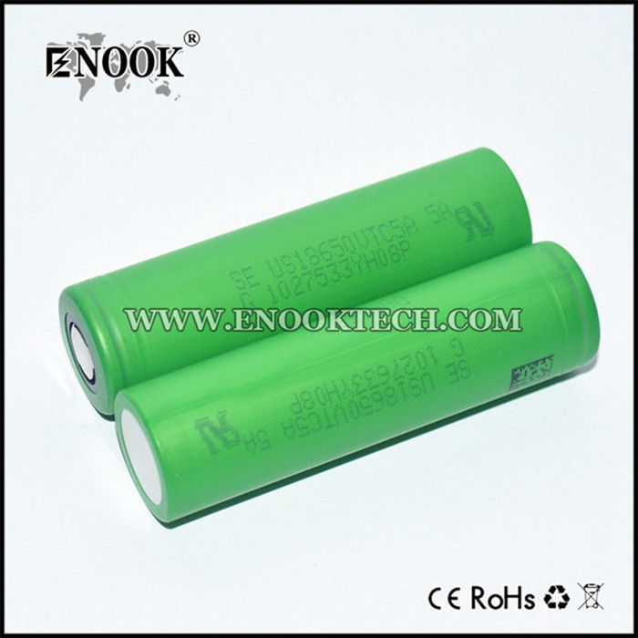 Thông số kỹ thuật của pin Vtc5 2600mAh bán buôn trong pin sạc ion 3.7V 18650 pin