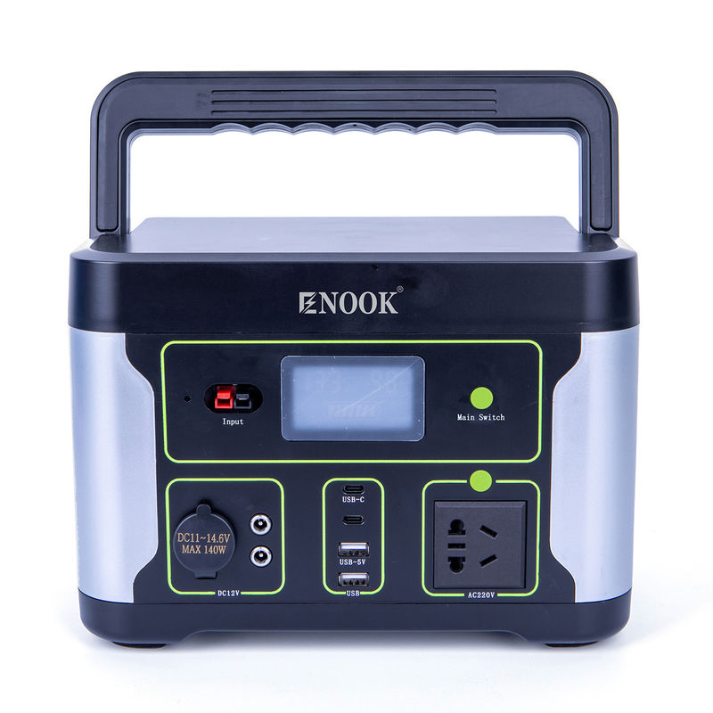 LiFePO4 Lithium Ion Battery với UPS và hỗ trợ Đường cắm pin mặt trời sạc trạm điện di động