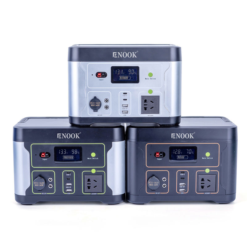 Enook Trạm điện di động với cổng RV và đầu ra sóng dương 1000W