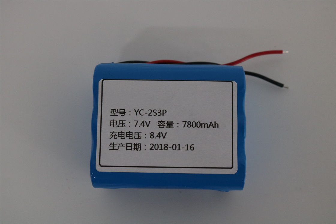 7.4 V 7800mah Lithium ion pin Pack cho E xe đạp và xe điện