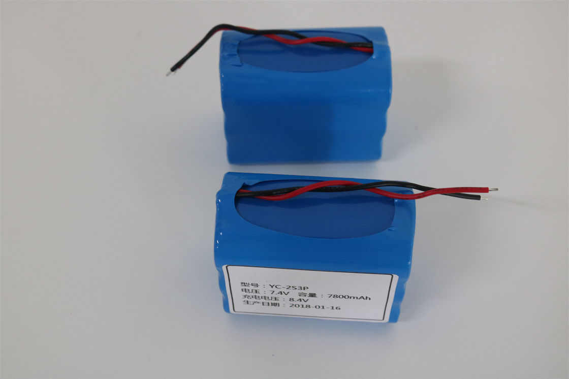 7.4 V 7800mah Lithium ion pin Pack cho E xe đạp và xe điện