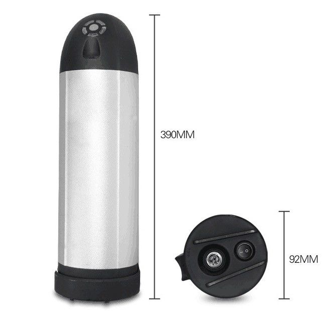 36V 20Ah E Bike Lithium Battery Pack Silver Kettle Loại tùy chỉnh