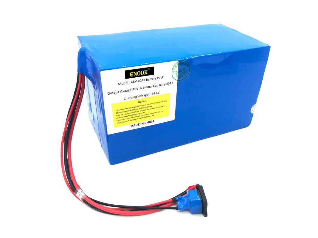 Enook Blue Type 48v 40ah Lithium Ion Battery cho E Bike tùy chỉnh