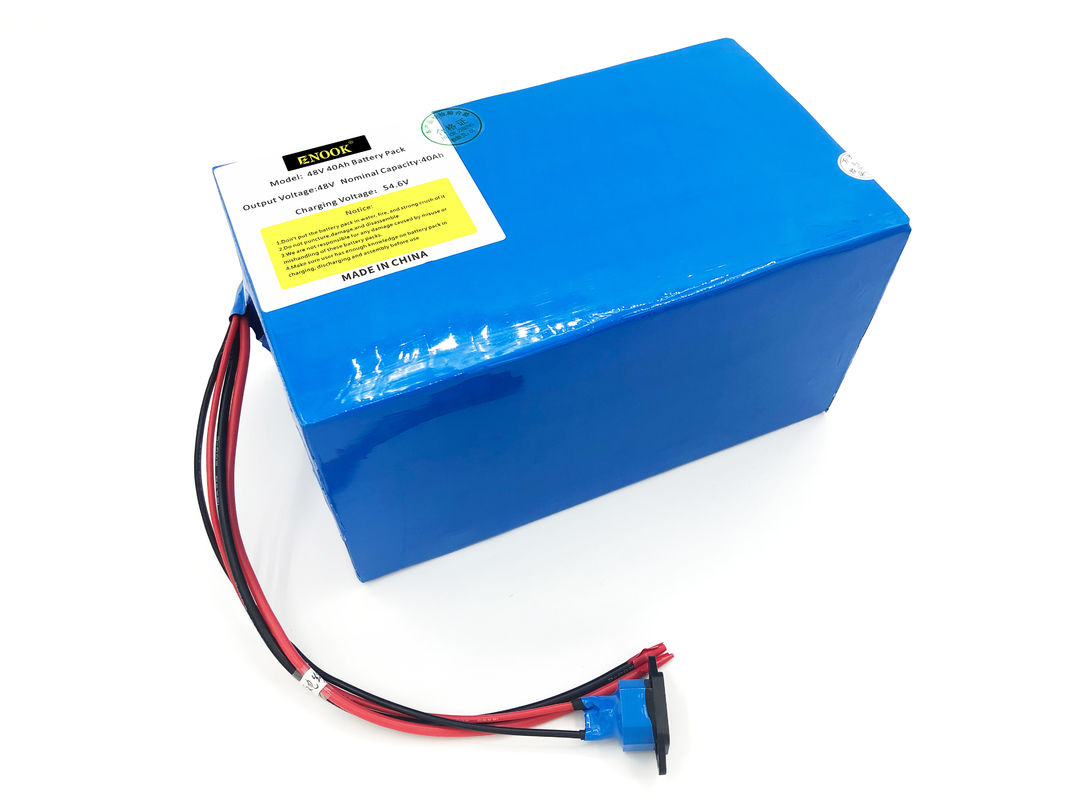 Enook Blue Type 48v 40ah Lithium Ion Battery cho E Bike tùy chỉnh