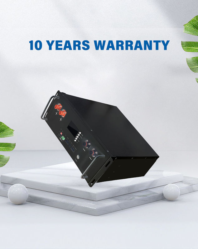 Hệ thống lưu trữ năng lượng mặt trời Lifepo4 Lithium Ion Battery 51.2V 100ah Lithium lifepo4 10kwh