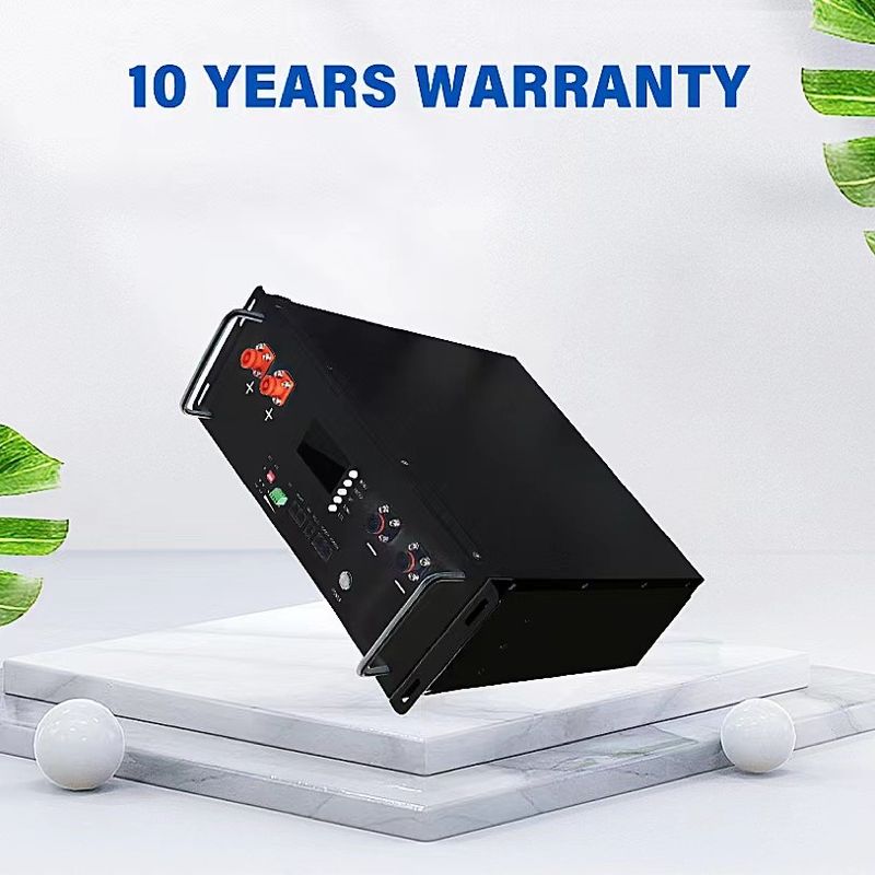 Smart BMS LiFePO4 10kwh 48V 200Ah Solar Lithium Ion Server Rack gắn pin cho hệ thống mặt trời