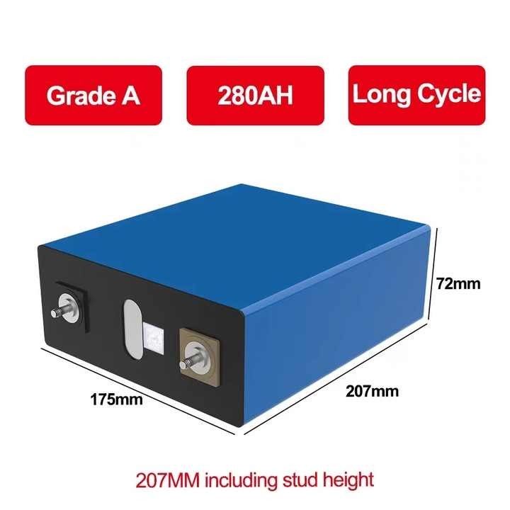 EV LF280K lifepo4 3.2V 280ah Lifepo4 pin Lithium Iron Phosphate Cell 3.2v 302Ah pin Lithium Cell LFP4