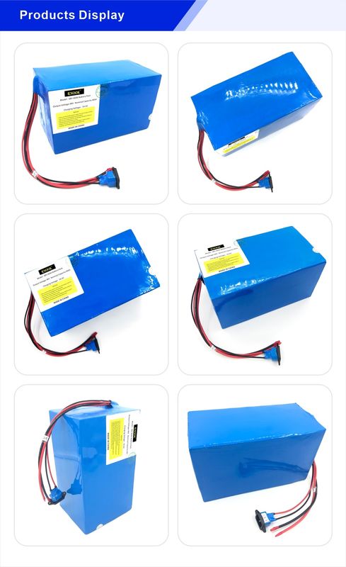 Pin xe tay ga E lithium-ion 36V cho xe đạp điện với vật liệu thân thiện với môi trường