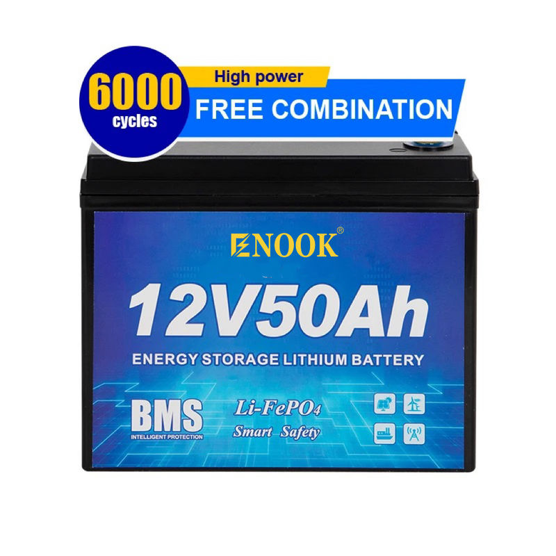 12V 50Ah 100Ah 200Ah 300Ah 400Ah Lifepo4 Bộ pin với Bms cho Hệ thống Mặt trời RV xe điện xe tay ga xe máy thuyền