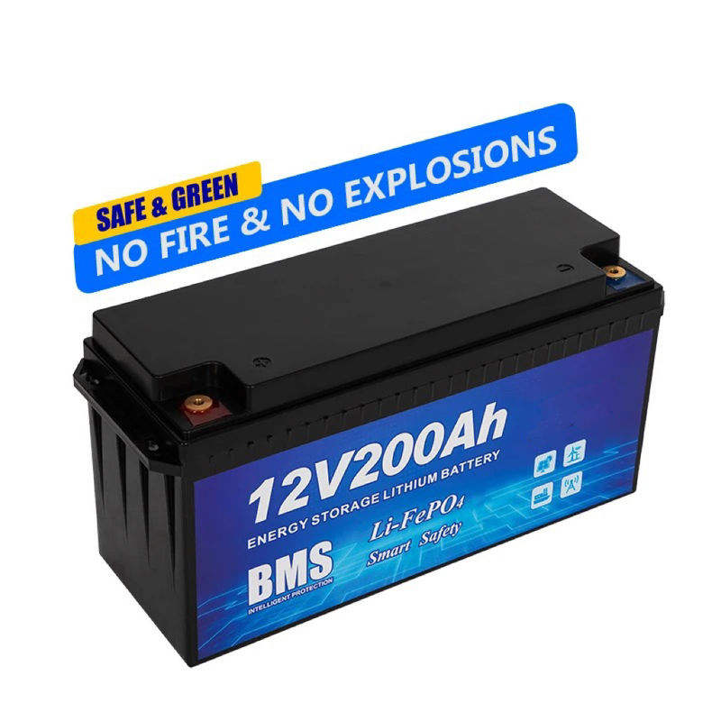 12V 24V 48V Lifepo4 pin gói với 120A điện xả Lithium Iron Phosphate pin