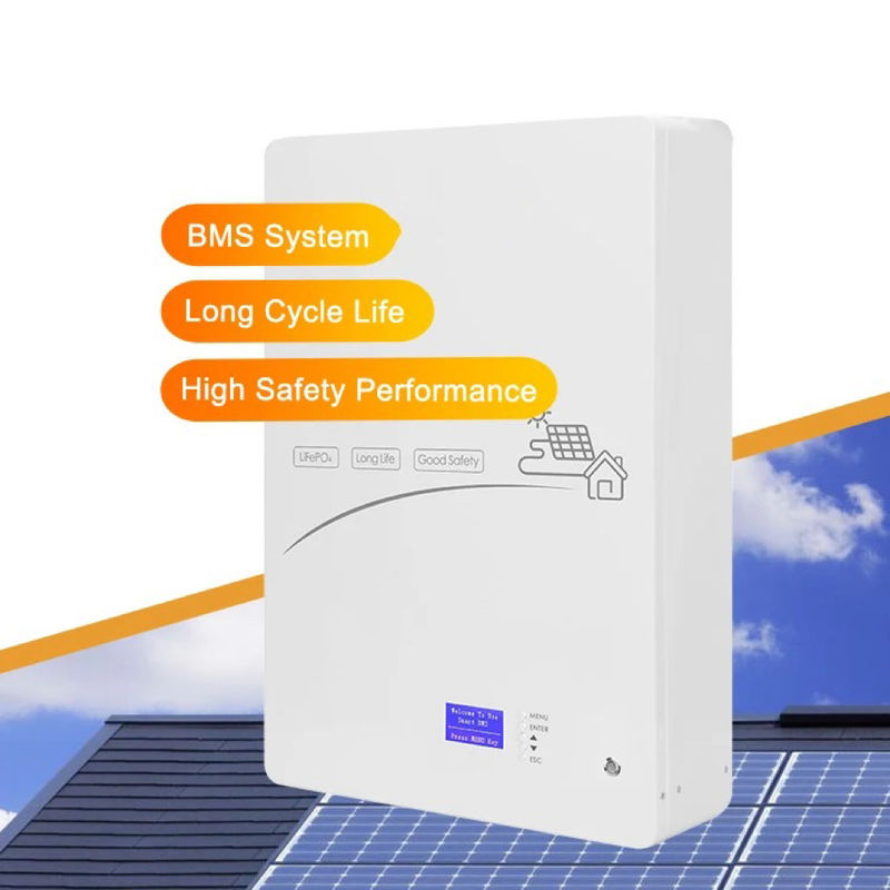 Enook Mặt trời 5KWH 10KWH LifePO4 pin lithium 24V 48V Năng lượng mặt trời 200Ah Power Wall Lifepo4 Pack