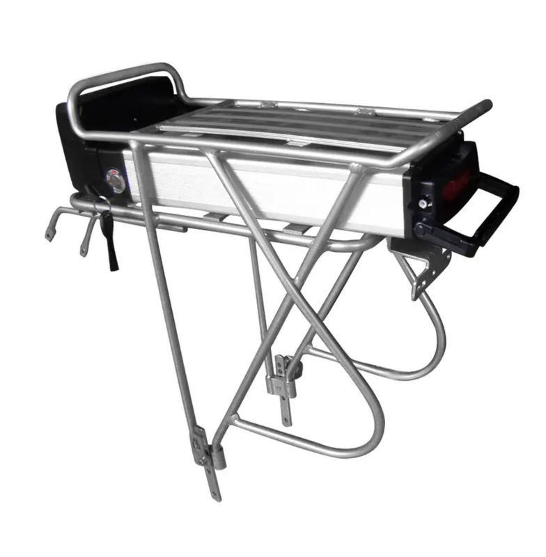 Eco Friendly Rear Rack Ebike Battery Pack Sliver Lithium Ion Battery cho xe đạp điện