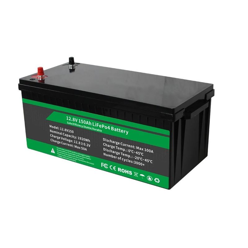 lifepo4 gói 12,8v 100ah 200ah 300ah pin lithium với Smart BMS để dự phòng năng lượng