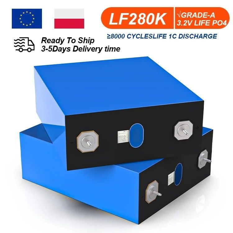 pin LiFePO4 Lithium Iron Phosphate có dung lượng cao 280Ah