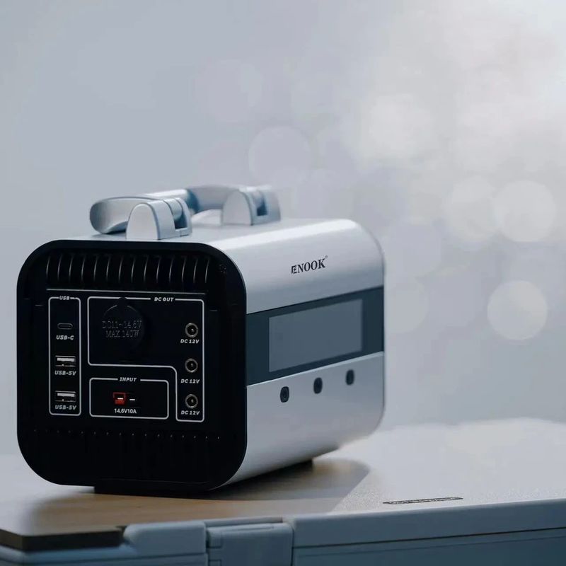 Trung Quốc Nhà máy AC 500Wh LiFePo4 pin ngoài trời cắm trại 500w 1000W máy phát điện di động