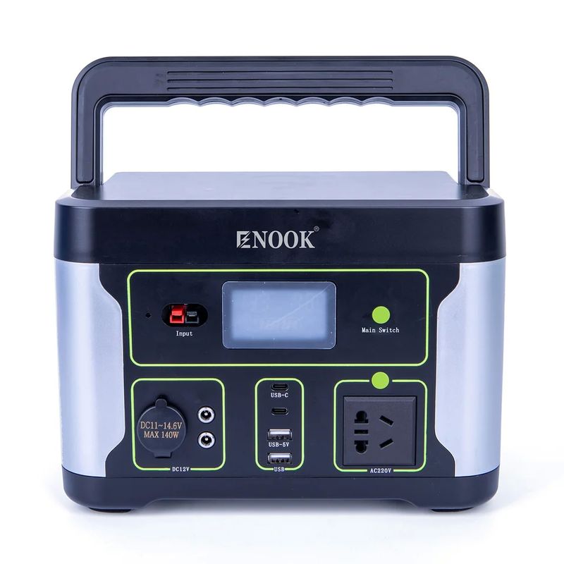 Máy phát điện năng lượng mặt trời 500W Sản xuất năng lượng mặt trời Sản xuất điện di động tắt lưới cho cắm trại ngoài trời