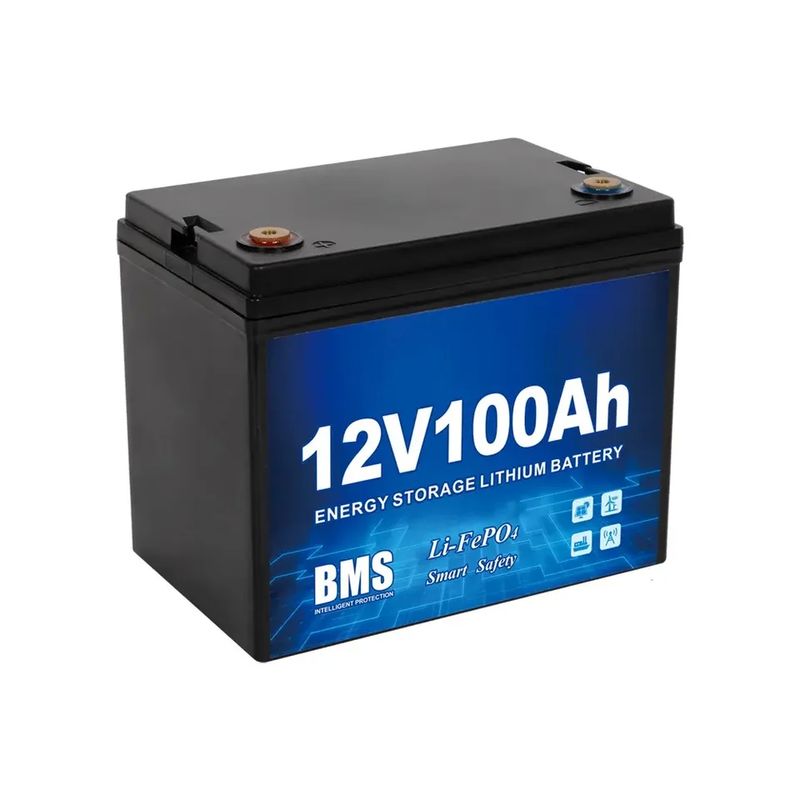 12V 24V 48V Lifepo4 pin gói với 120A điện xả Lithium Iron Phosphate pin